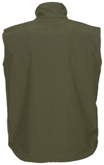 Vestă Softshell Allround Oliv MFH - Rezistentă la Vânt & Apă, Spate Extins