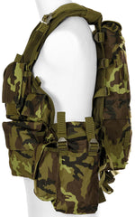 Vestă Tactică cu Buzunare Camo M95 CZ MFH - Material Mesh, Mărime Ajustabilă