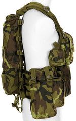 Vestă Tactică cu Buzunare Camo M95 CZ MFH - Material Mesh, Mărime Ajustabilă