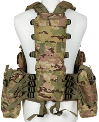 Vesta Tactica cu Buzunare Operation Camo MFH - Material Plasă, Mărime Ajustabilă