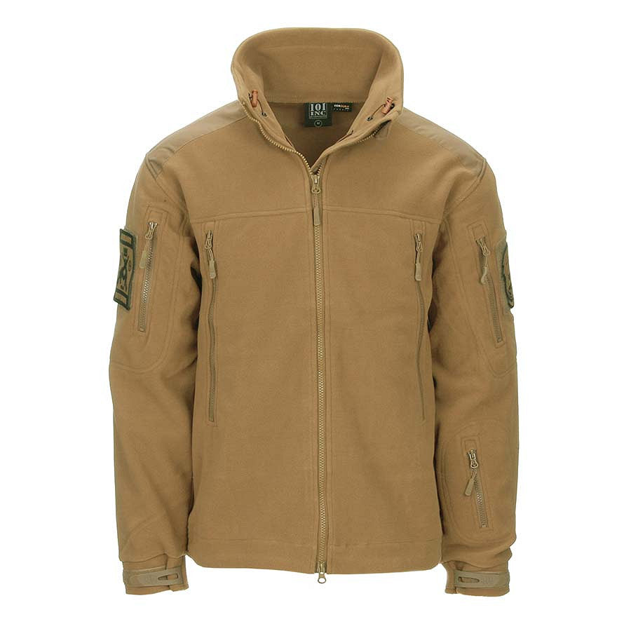 Vestă Tactică Heavy Duty Fleece Coyote - Rezistență și Versatilitate Maximă