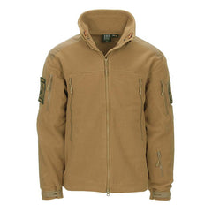 Vestă Tactică Heavy Duty Fleece Coyote - Rezistență și Versatilitate Maximă
