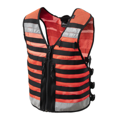 Vestă Tactică Helikon-Tex SAR Fluorescent Roșu MOLLE/PALS