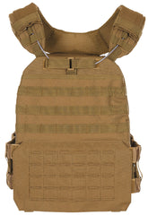 Vestă Tactică Laser MOLLE coyote MFH - Sistem Quick Release, Laser Cut