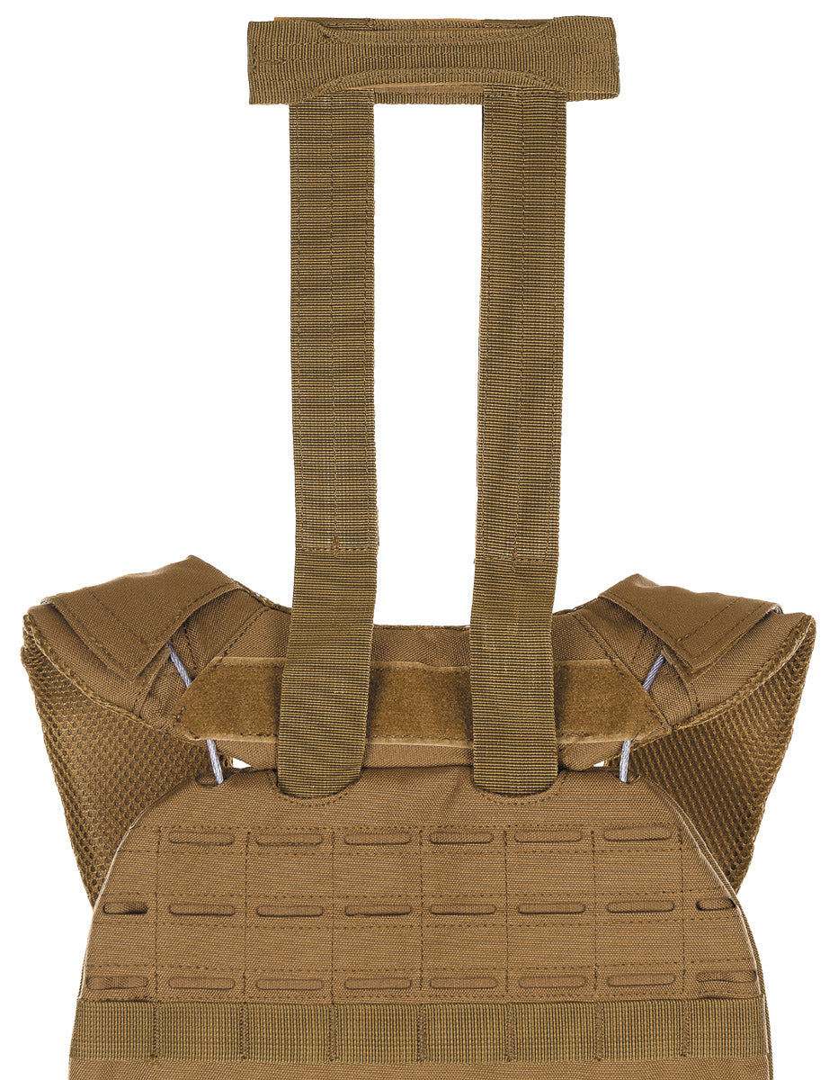 Vestă Tactică Laser MOLLE coyote MFH - Sistem Quick Release, Laser Cut
