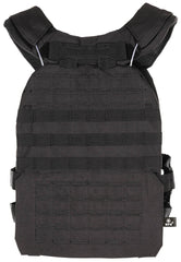 Vestă Tactică Laser MOLLE Neagră MFH - Quick Release, Laser MOLLE