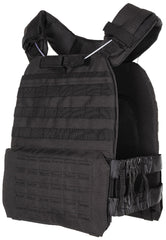 Vestă Tactică Laser MOLLE Neagră MFH - Quick Release, Laser MOLLE