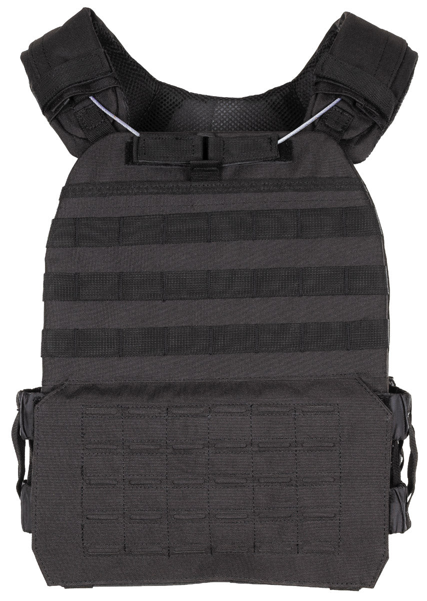 Vestă Tactică Laser MOLLE Neagră MFH - Quick Release, Laser MOLLE