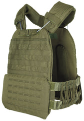 Vestă Tactică Laser MOLLE Oliv MFH - Sistem Quick Release, Tăiere Laser
