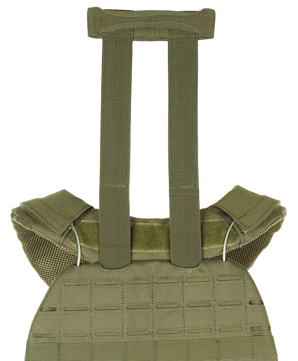 Vestă Tactică Laser MOLLE Oliv MFH - Sistem Quick Release, Tăiere Laser