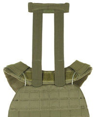 Vestă Tactică Laser MOLLE Oliv MFH - Sistem Quick Release, Tăiere Laser