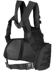Vestă Tactică Mission Negru MFHProfessional - Ușoară, Sistem modular