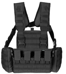 Vestă Tactică Mission Negru MFHProfessional - Ușoară, Sistem modular