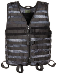 Vestă Tactică "MOLLE Light" HDT-camo LE MFH - Sistem Modular, Buclă Molle