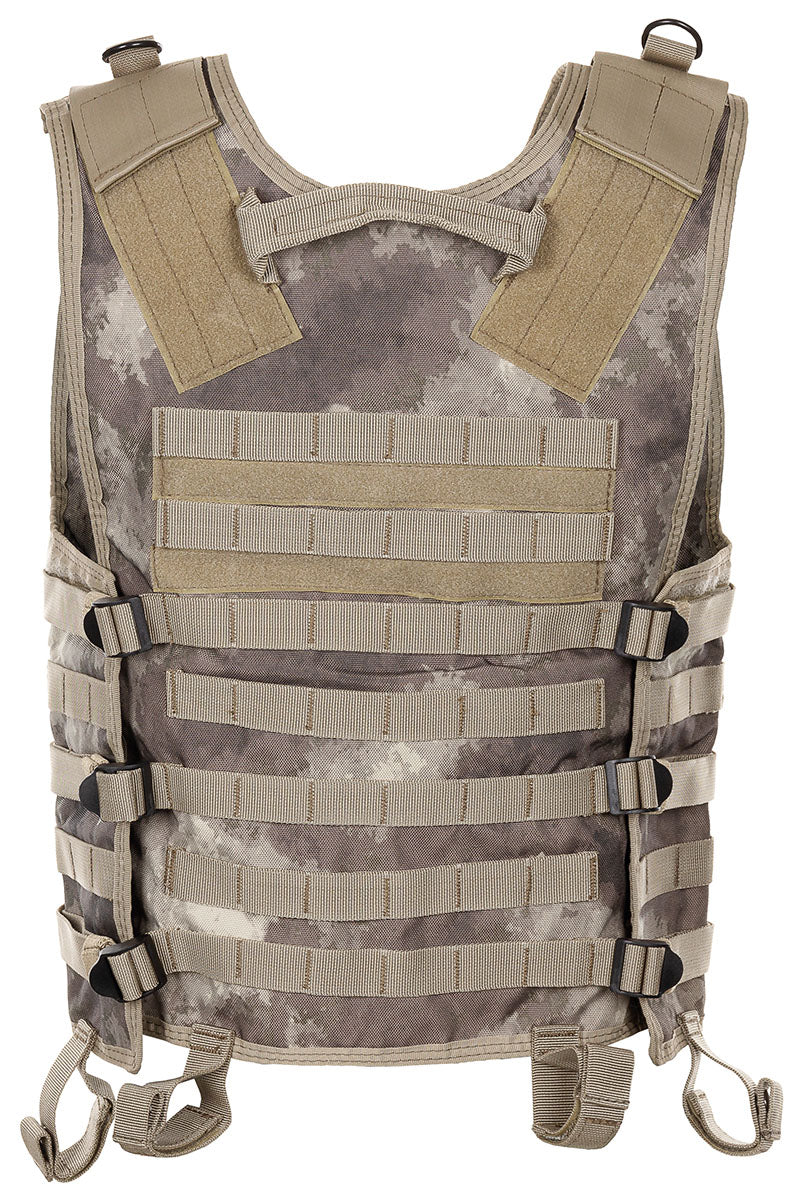 Vestă Tactică MOLLE Light HDT-camo MFH - Sistem Modular, Buclă MOLLE