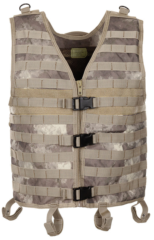 Vestă Tactică MOLLE Light HDT-camo MFH - Sistem Modular, Buclă MOLLE