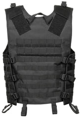 Vestă tactică MOLLE Light negru MFH - Ajustabilă, Sistem Modular