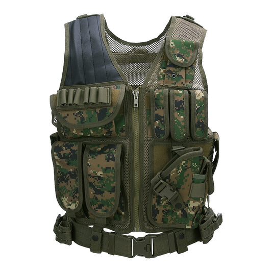 Vestă tactică Predator Digital Camo Military-Shop - Control Tactic Suprem