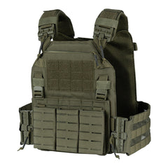 Vesta Tactica QR Plate Carrier Lasercut Verde - Performanță Tactică Superioară
