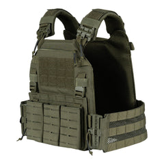 Vesta Tactica QR Plate Carrier Lasercut Verde - Performanță Tactică Superioară