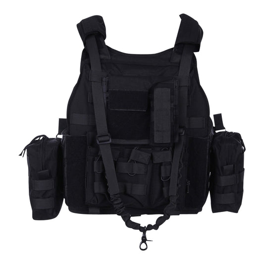 Vestă Tactică Ranger LQ14122 Negru - Control Total & Adaptabilitate Maximă