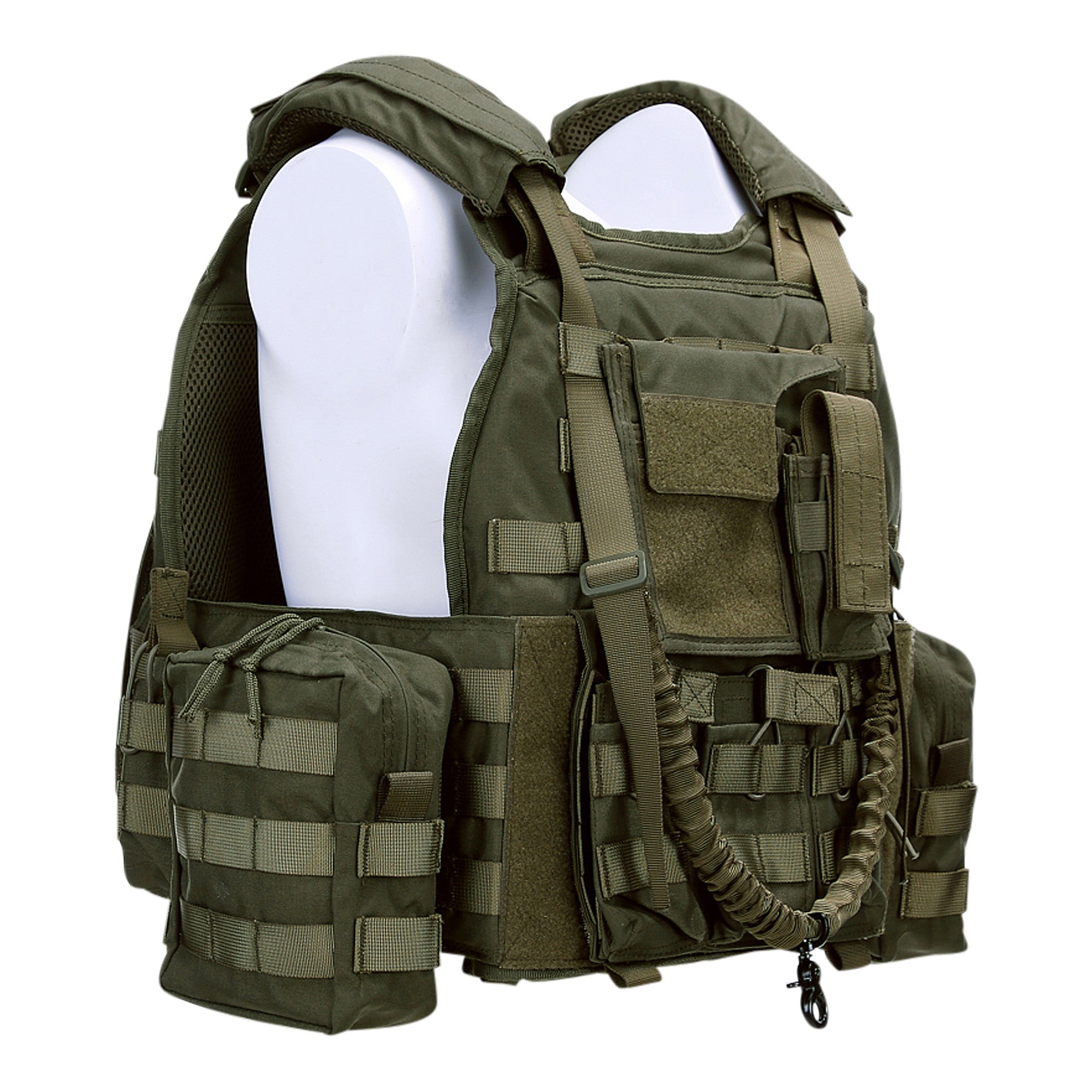 Vestă Tactică Ranger LQ14122 Verde - Modularitate Fără Compromis