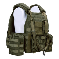 Vestă Tactică Ranger LQ14122 Verde - Modularitate Fără Compromis