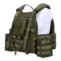 Vestă Tactică Ranger LQ14122 Verde - Modularitate Fără Compromis