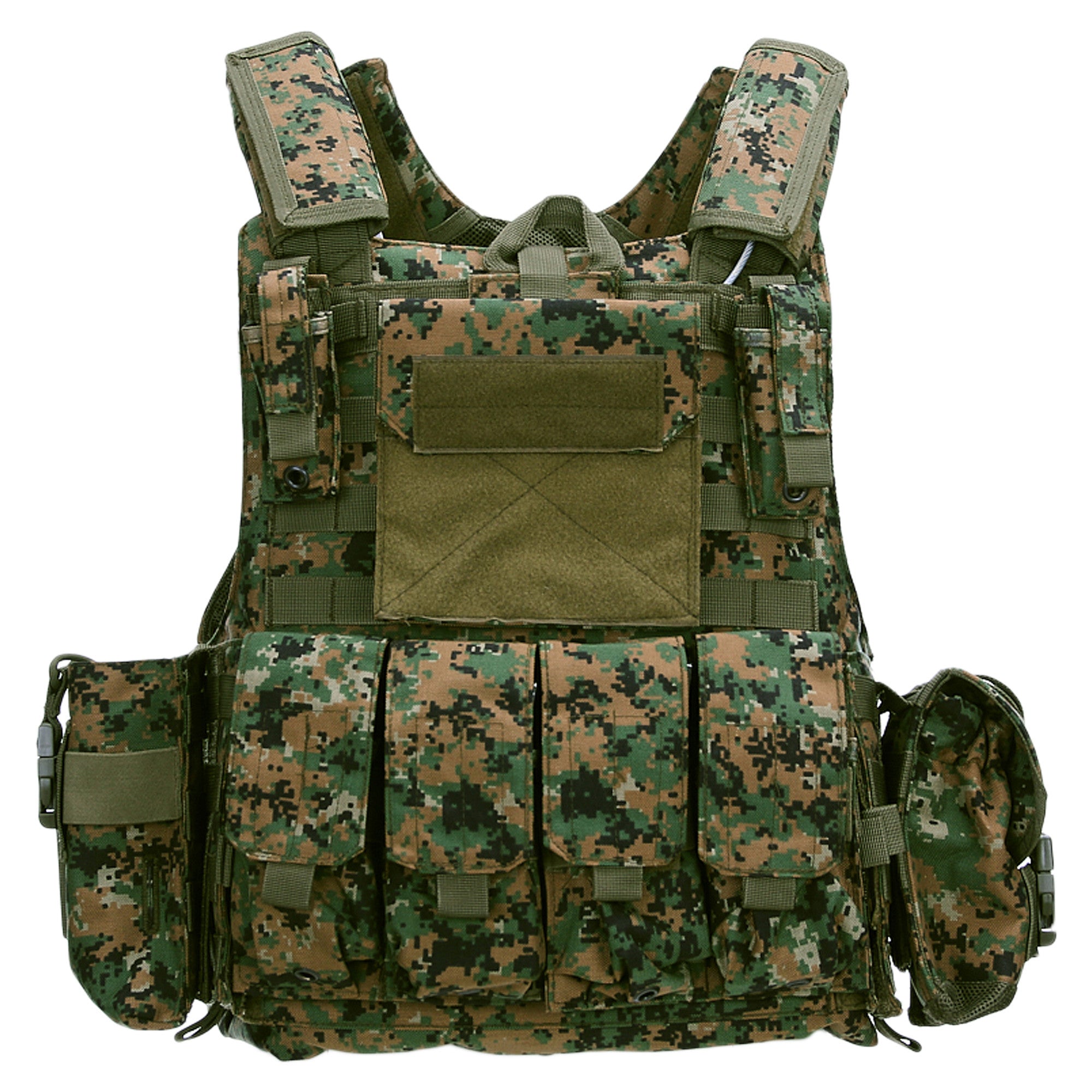 Vestă Tactică Raptor Digital Camo - Pregătit pentru Misiune