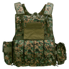 Vestă Tactică Raptor Digital Camo - Pregătit pentru Misiune