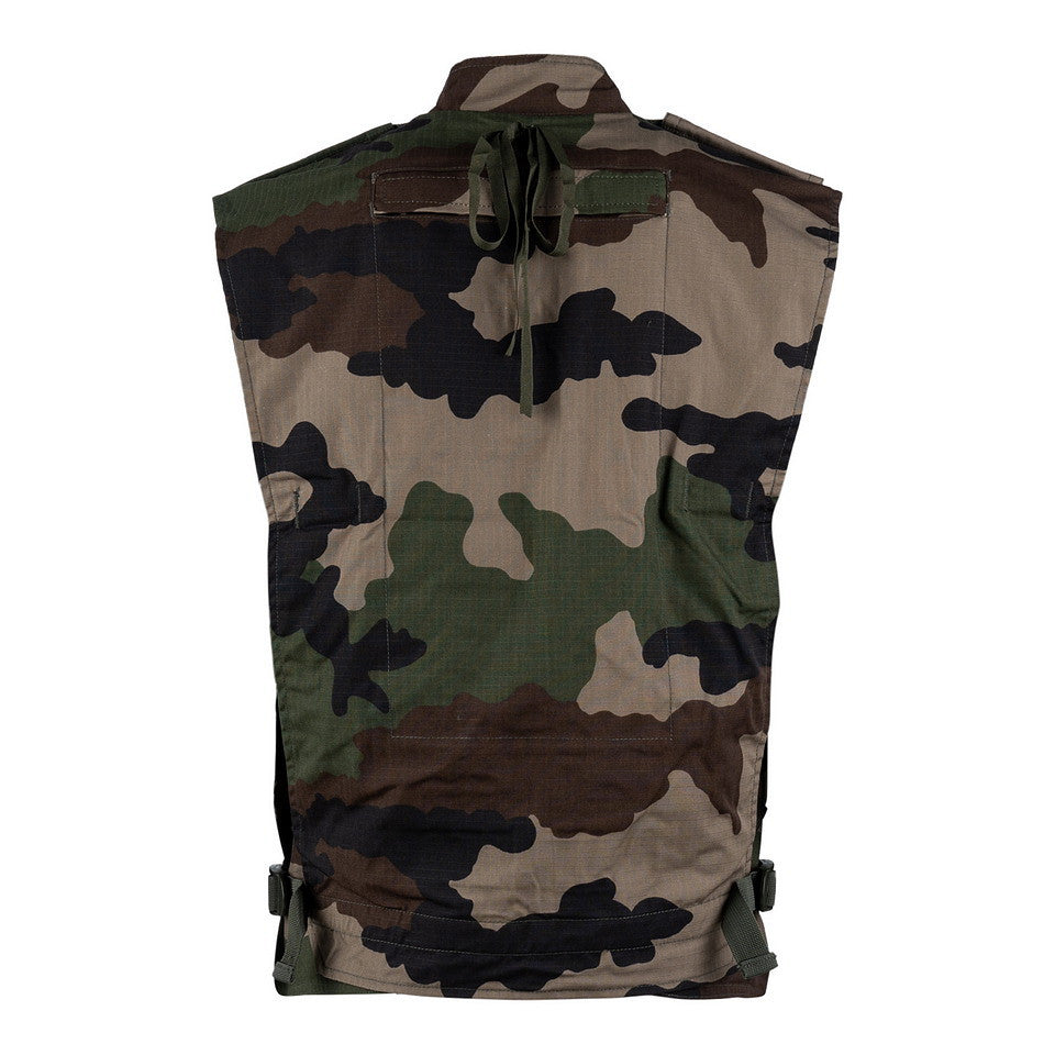 Vestă Tactică Recon Camo Francez - Echipament Esențial, Adaptabilitate Maximă