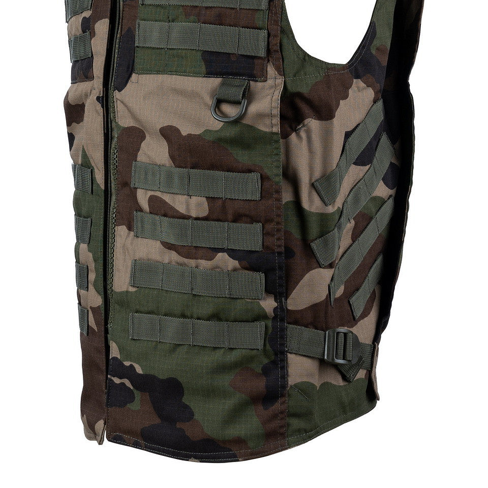 Vestă Tactică Recon Camo Francez - Echipament Esențial, Adaptabilitate Maximă