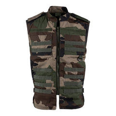 Vestă Tactică Recon Camo Francez - Echipament Esențial, Adaptabilitate Maximă