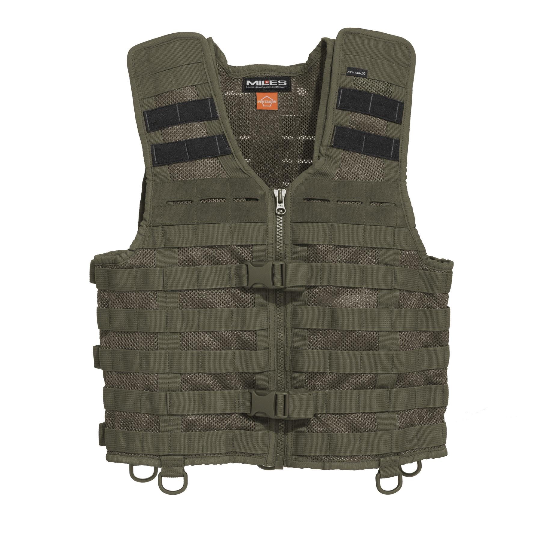 Vesta Thorax MOLLE Vest RAL7013 Pentagon Tactical - Performanță și Adaptabilitate Tactică