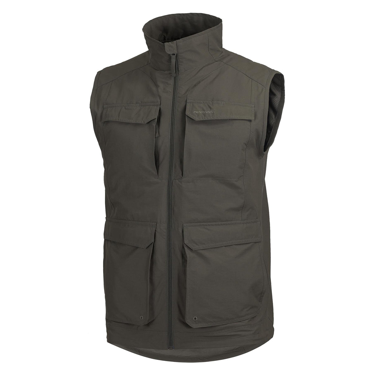 Vesta Tigertrail Tropic Vest RAL7013 Pentagon Tactical - Versatilitate și Ventilație în Medii Active