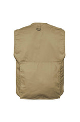 Vestă Vânătoare & Pescuit Khaki – Utilitate și Camuflaj Natural