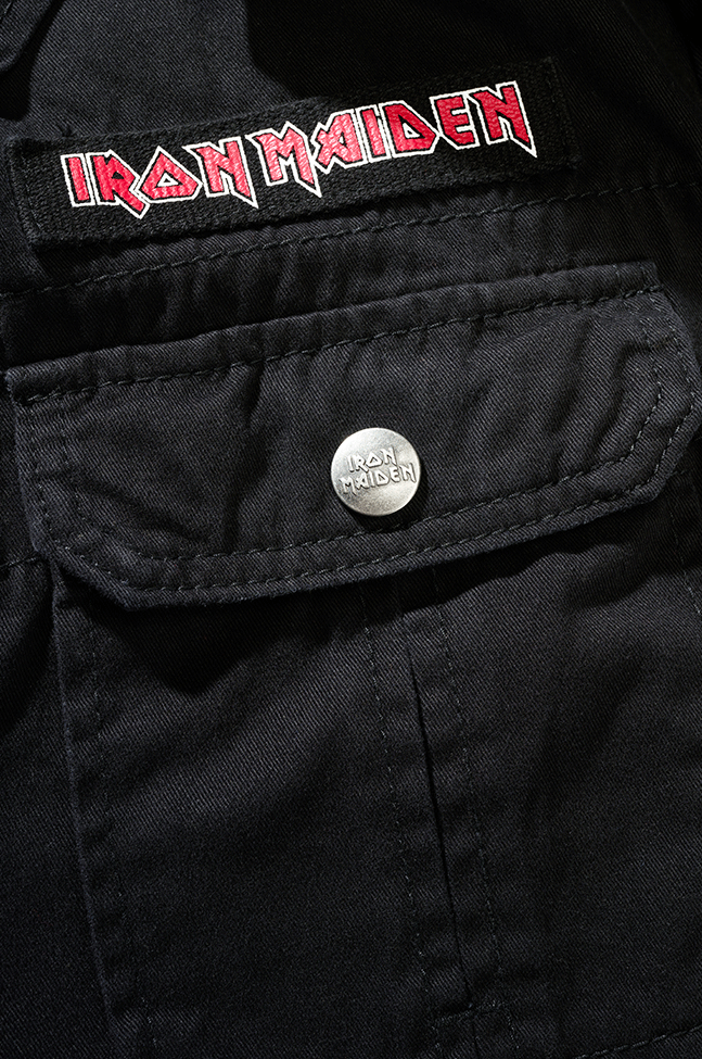 Vesta Vintage Iron Maiden sleeveless NOTB Negru Brandit - Spirit Rock