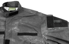 Veston ACU US Rip Stop HDT-camo LE MFH - Fermoar 2-way, Buz. Coate