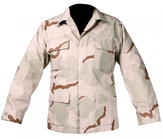 Veston BDU Rip-Stop Mil-Tec – 100% Bumbac, Desert 3 Culori