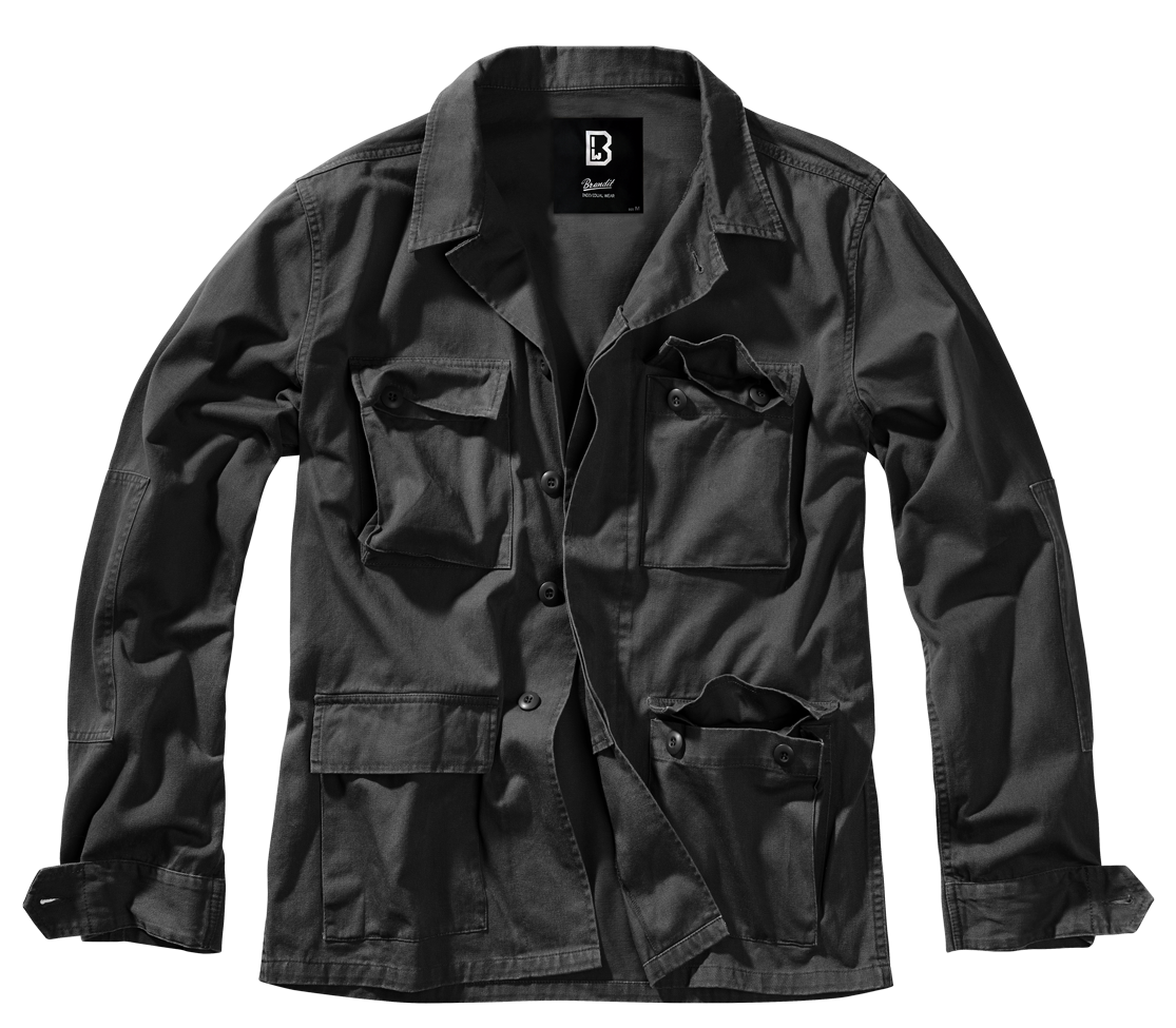 Veston BDU Twill Negru Brandit - Confort și Durabilitate