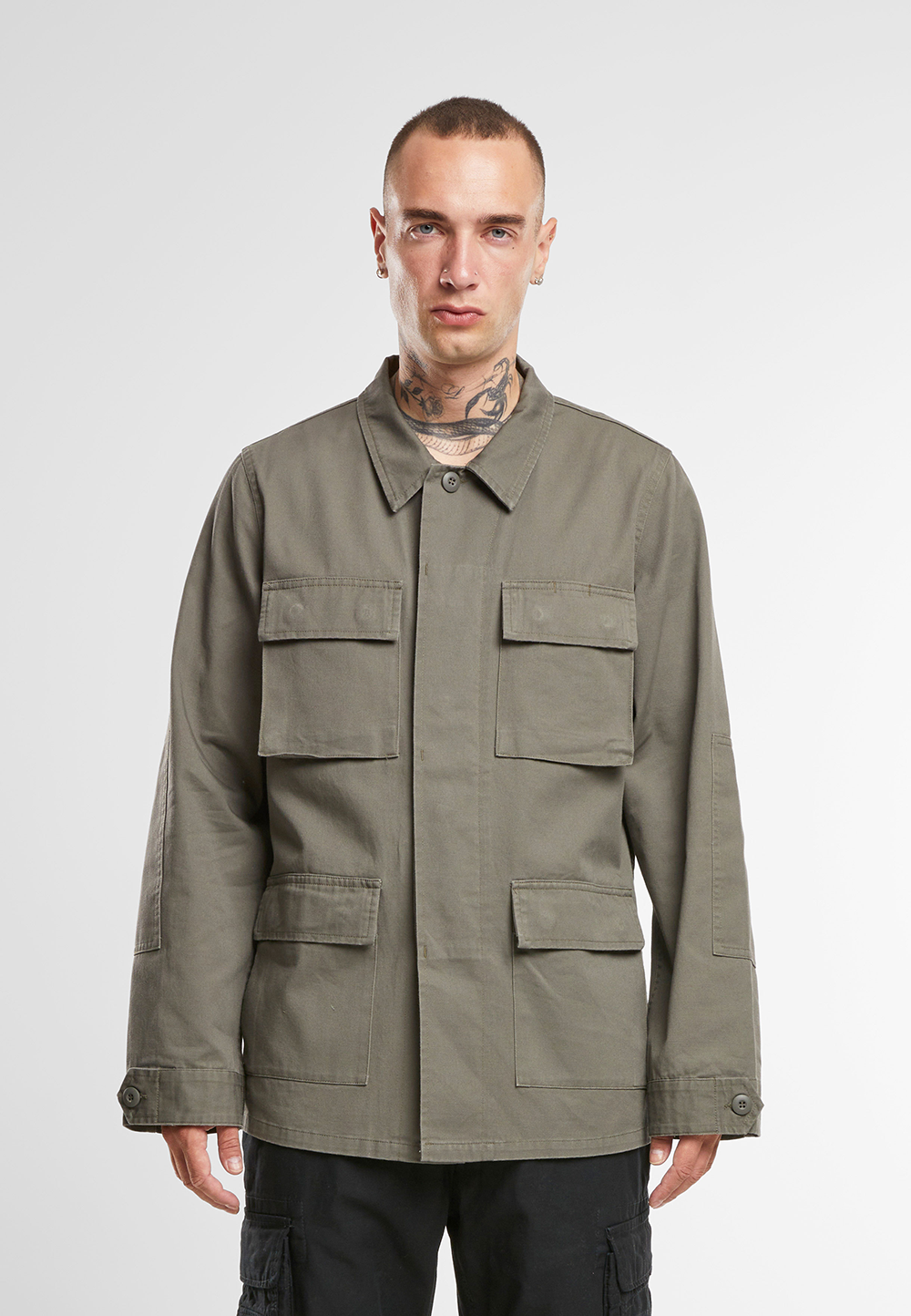 Veston BDU Twill Olive Brandit - Durabilitate si Versatilitate