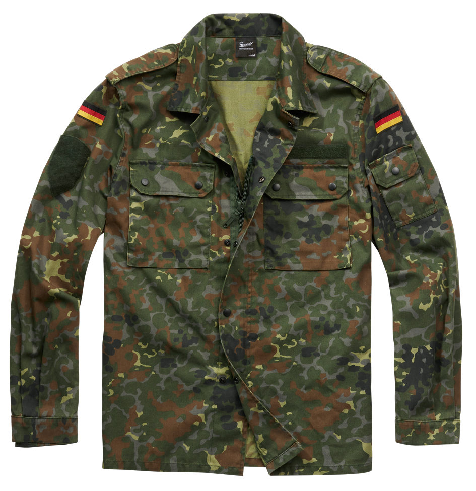 Veston BW Field Tunic Flecktarn Brandit - Rezistenta si Versatilitate