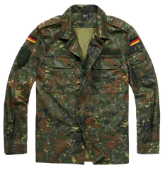 Veston BW Field Tunic Flecktarn Brandit - Rezistenta si Versatilitate