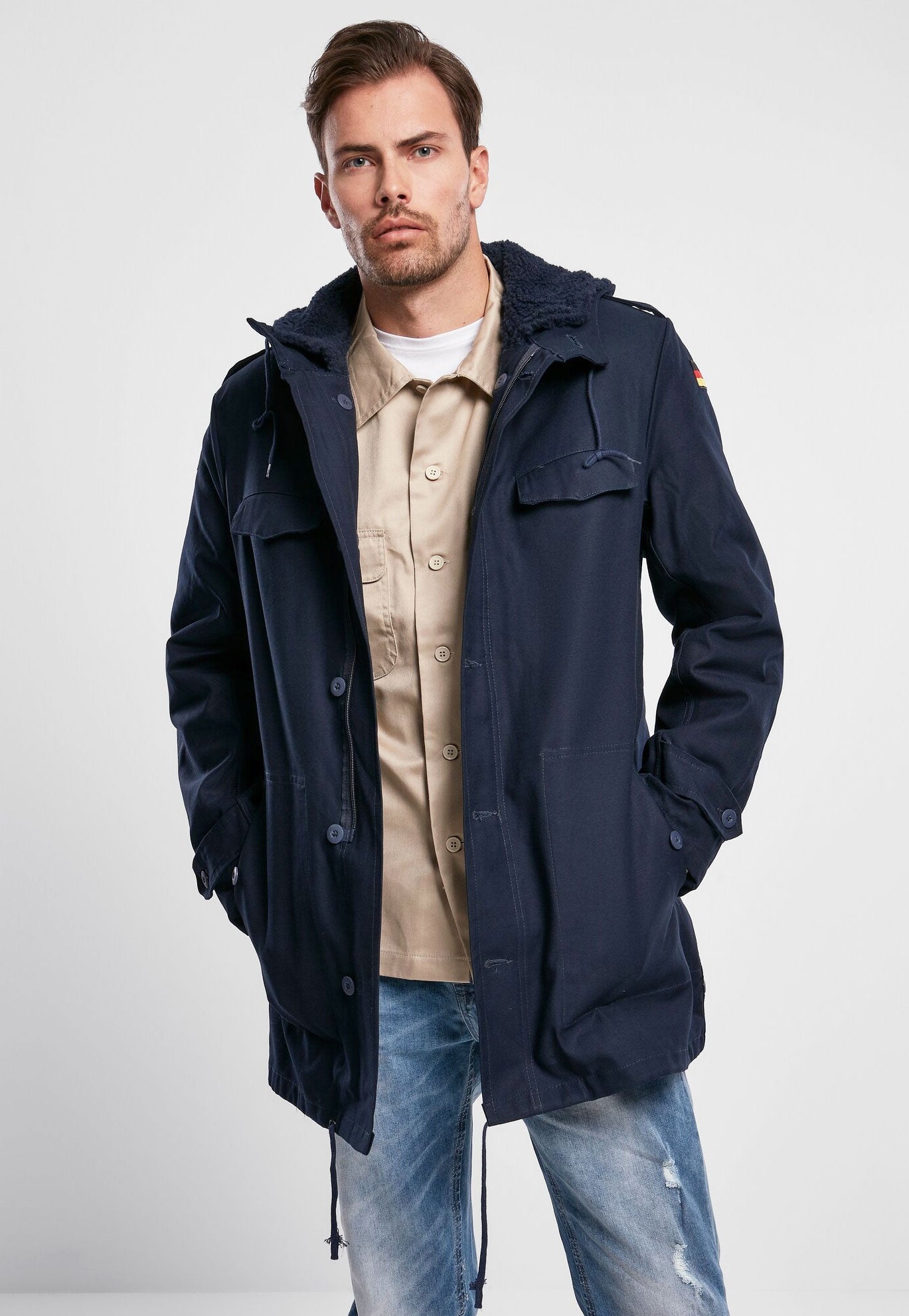 Veston BW Flag Navy Brandit - Protectie Versatila