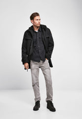 Veston BW Flag Negru Brandit - Caldura si Protectie