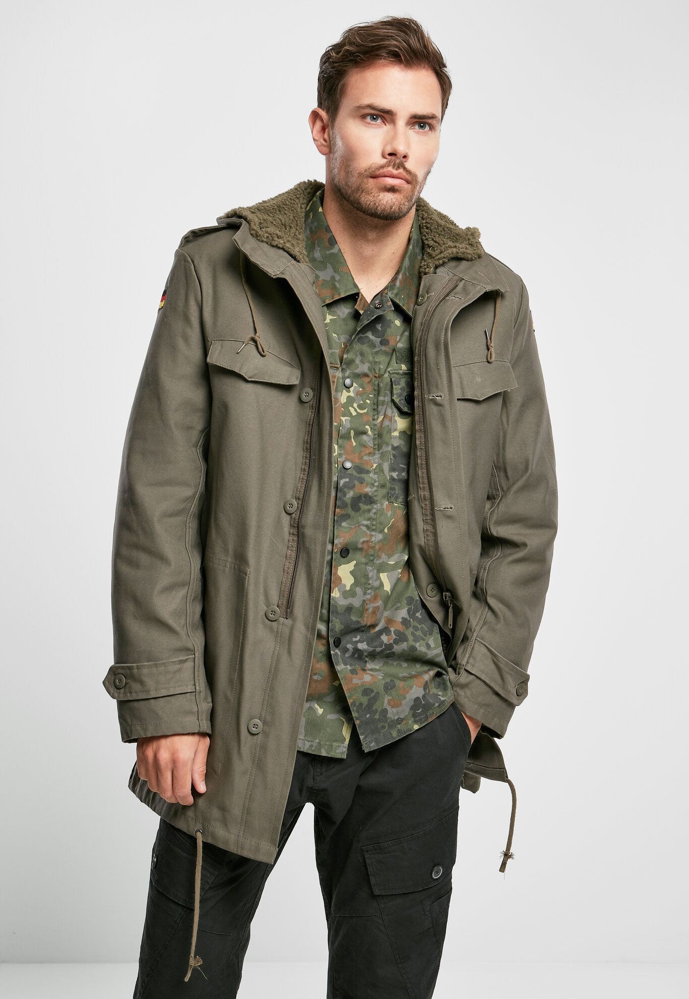 Veston BW Flag Olive Brandit - Caldura si Protectie Durabila
