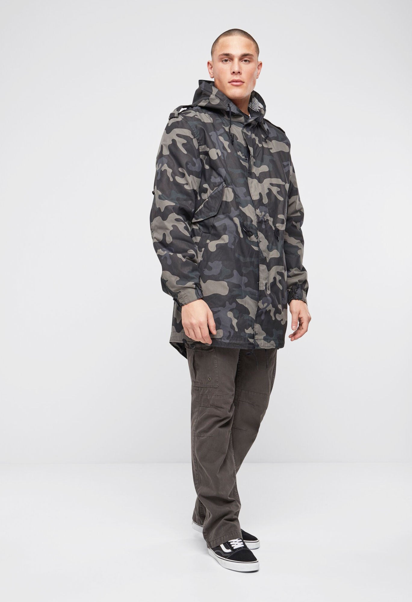 Veston M51 US Dark Camo Brandit - Durabilitate Autentica