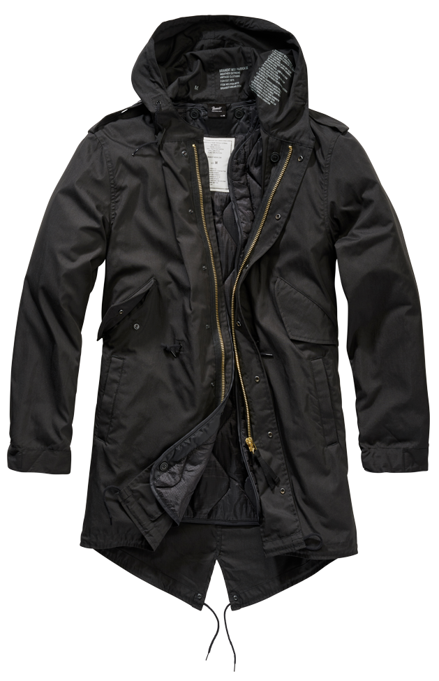 Veston M51 US Negru Brandit - Caldura si Versatilitate