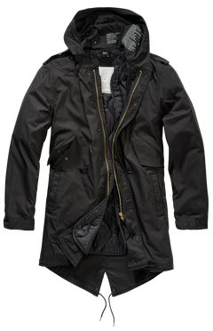 Veston M51 US Negru Brandit - Caldura si Versatilitate