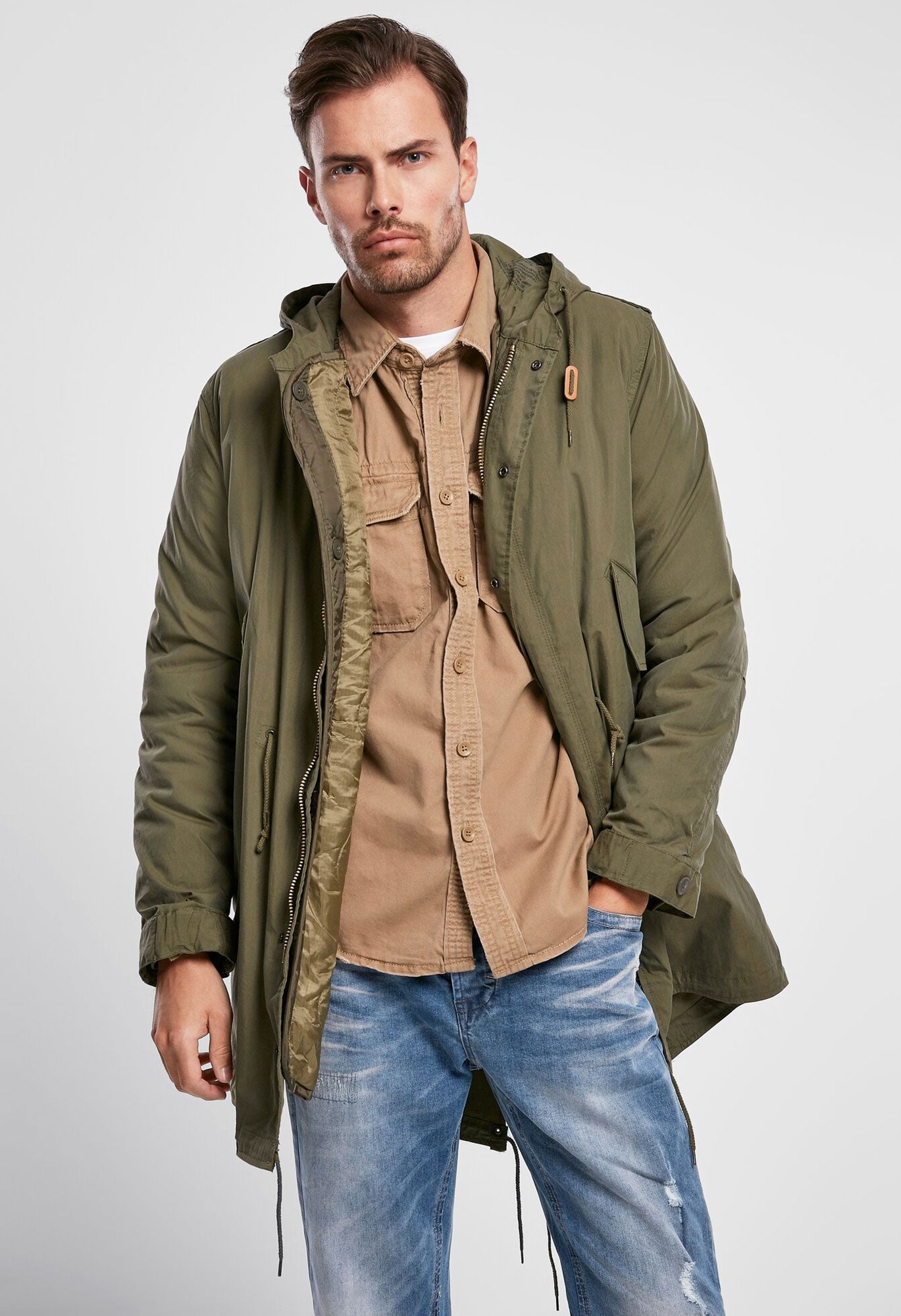 Veston M51 US Olive Brandit - Caldura Autentica